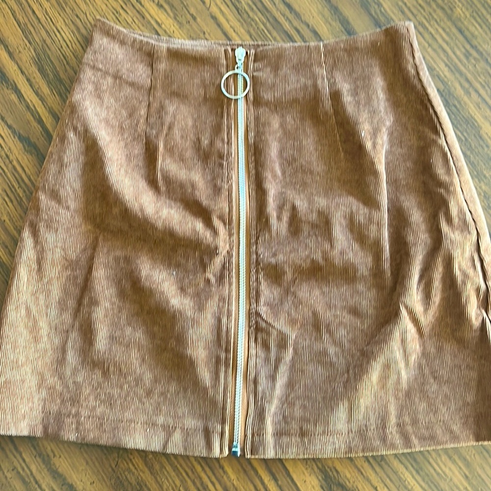 Brown skirt